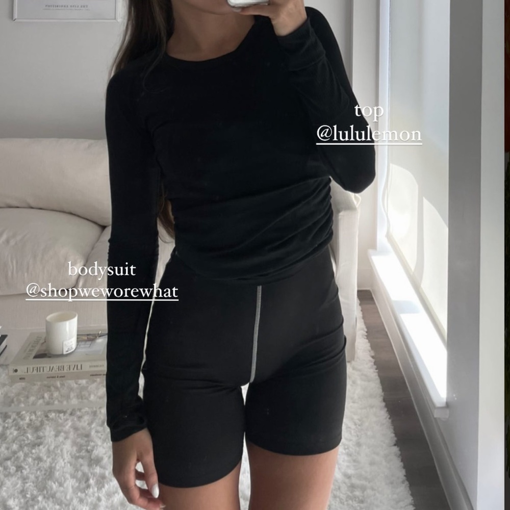 NWT We Wore What Active Corset Short Size S